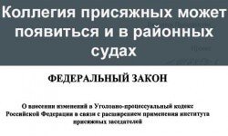 Фото: Коллегия присяжных может появиться и в районных судах